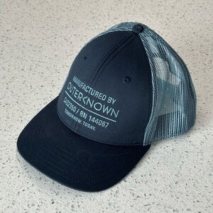 Outerknown Snapback Hat in Blue